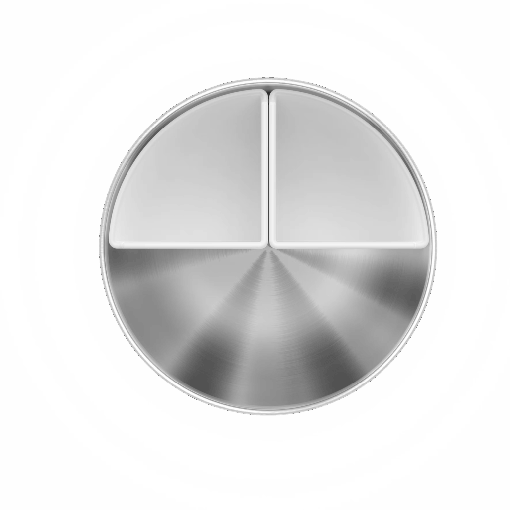 sainless steel double wall bowl 600ml