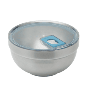 sainless steel double wall bowl 600ml